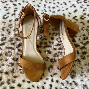 Cognac Brown Sandals